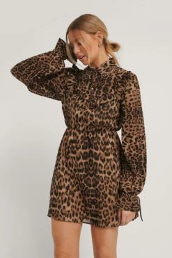 NA-KD Robe En Mousseline À Détails Western