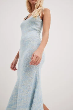 Robe En Tissu Mélangé Avec Bas Fluide 16 Robe En Tissu Mélangé Avec Bas Fluide -Lady Doux Soldes Magasin nakdflowy bottom melange dress 1018 010280 0047 5339