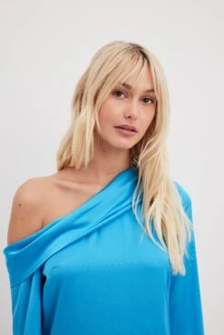 Robe Mini à Une épaule 15 Robe Mini à Une épaule -Lady Doux Soldes Magasin nakdone shoulder mini dress 1017 002161 1653 15068