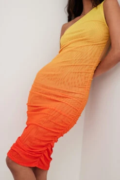 Robe Mini à Une épaule