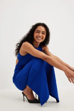 NA-KD Robe Longue En Jersey à Dos Ouvert 18 NA-KD Robe Longue En Jersey à Dos Ouvert -Lady Doux Soldes Magasin open back maxi jersey dress 1100 007299 000318778