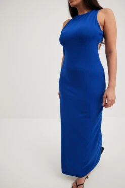 NA-KD Robe Longue En Jersey à Dos Ouvert 17 NA-KD Robe Longue En Jersey à Dos Ouvert -Lady Doux Soldes Magasin open back maxi jersey dress 1100 007299 0003 39241