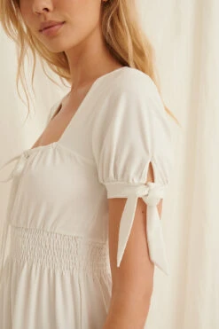 Robe Mini Recyclée Avec Détails Froncés -Lady Doux Soldes Magasin pamela ruched detail recycled mini dress 1659 000049 0001 05g