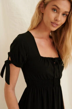 Robe Mini Recyclée Avec Détails Froncés -Lady Doux Soldes Magasin pamela ruched detail recycled mini dress 1659 000049 0002 05g