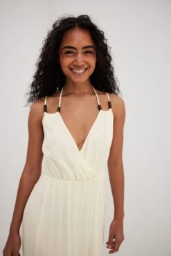 Robe Structurée En Mousseline Avec Perles 9 Robe Structurée En Mousseline Avec Perles -Lady Doux Soldes Magasin pearl details structure chiffon dress 1014 001531 027112795 copy