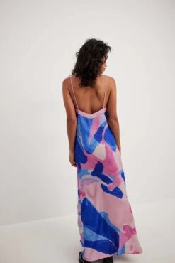 Robe Mi-longue Imprimée Ample -Lady Doux Soldes Magasin printed loose midi dress 1686 000165 020630653