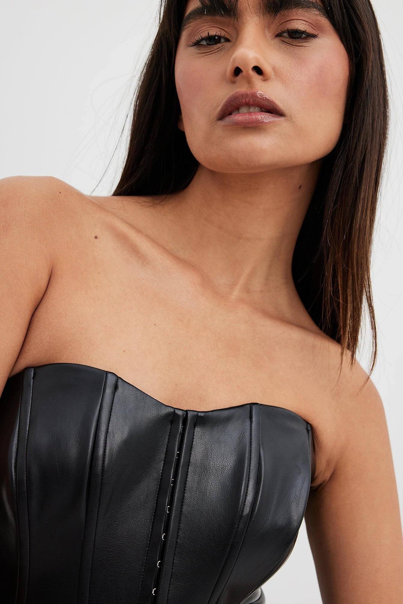 Robe Style Corset En Simili Cuir 7 Robe Style Corset En Simili Cuir – Image 7