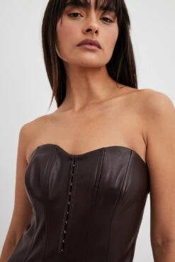 Robe Style Corset En Simili Cuir 10 Robe Style Corset En Simili Cuir -Lady Doux Soldes Magasin pu corset dress 1776 000006 00178099
