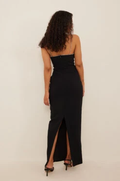 Maxi Robe à Détails 11 Maxi Robe à Détails -Lady Doux Soldes Magasin rhinestone detail fitted maxi dress 1018 009311 00021251