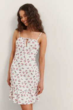 Robe Mini à Volants