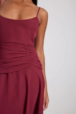 NA-KD Robe Courte Froncée à La Taille -Lady Doux Soldes Magasin ruched waist detail mini dress 1017 001759 9799 3