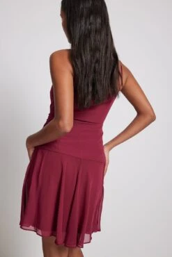 NA-KD Robe Courte Froncée à La Taille -Lady Doux Soldes Magasin ruched waist detail mini dress 1017 001759 9799 4