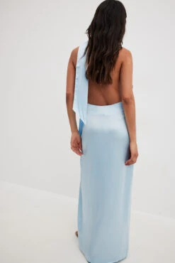 Maxi Robe Satin -Lady Doux Soldes Magasin satin scarf maxi dress 1708 000120 0618 r 2