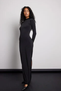 Robe Longue Avec Bretelles 10 Robe Longue Avec Bretelles -Lady Doux Soldes Magasin strap detail knit maxi dress 1723 000051 000221072