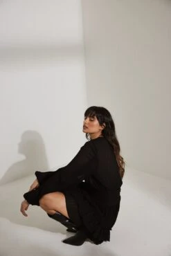 Robe Courte Structurée 14 Robe Courte Structurée -Lady Doux Soldes Magasin structure detail mini dress 1797 000012 0002 creative 1