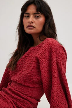 Robe Longue Structurée Avec Cordons De Serrage -Lady Doux Soldes Magasin structured drawstring maxi dress 1018 009024 08015179