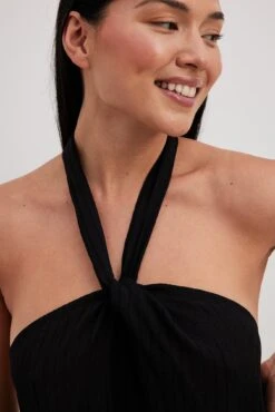 Robe Courte Dos Nu Structurée -Lady Doux Soldes Magasin structured halterneck mini dress 1017 002240 0002 33916