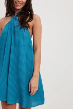 Robe Courte Dos Nu Structurée -Lady Doux Soldes Magasin structured halterneck mini dress 1017 002240 000321802