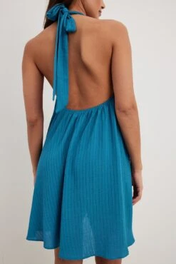 Robe Courte Dos Nu Structurée -Lady Doux Soldes Magasin structured halterneck mini dress 1017 002240 000321833