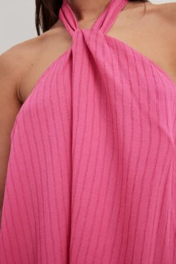 Robe Courte Dos Nu Structurée -Lady Doux Soldes Magasin structured halterneck mini dress 1017 002240 001523042