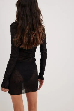 Lady Doux Soldes Magasin 34 Lady Doux Soldes Magasin -Lady Doux Soldes Magasin structured long sleeve mini dress 1708 000198 000212193 copy