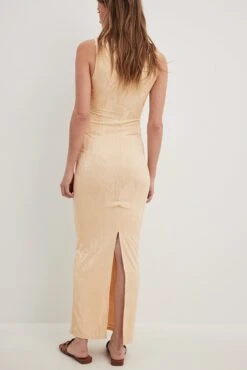 NA-KD Robe Longue Structurée -Lady Doux Soldes Magasin structured maxi dress 1100 007466 026021168