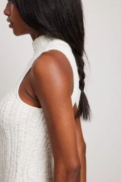 NA-KD Robe Mi-longue Structurée à Fente -Lady Doux Soldes Magasin structured slit detail midi dress 1100 006689 02602451