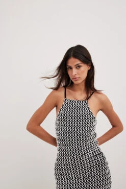 Robe Longue Structurée Fendue -Lady Doux Soldes Magasin structured slit maxi dress 1018 010282 0041 4170