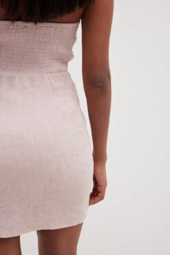 Robe Bandeau Courte Structurée -Lady Doux Soldes Magasin strucutred bandeau mini dress 1017 002230 0140 1654