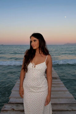 Maxi Robe Bretelles Fines -Lady Doux Soldes Magasin thin strap maxi dress 1710 000024 9766 editorial1