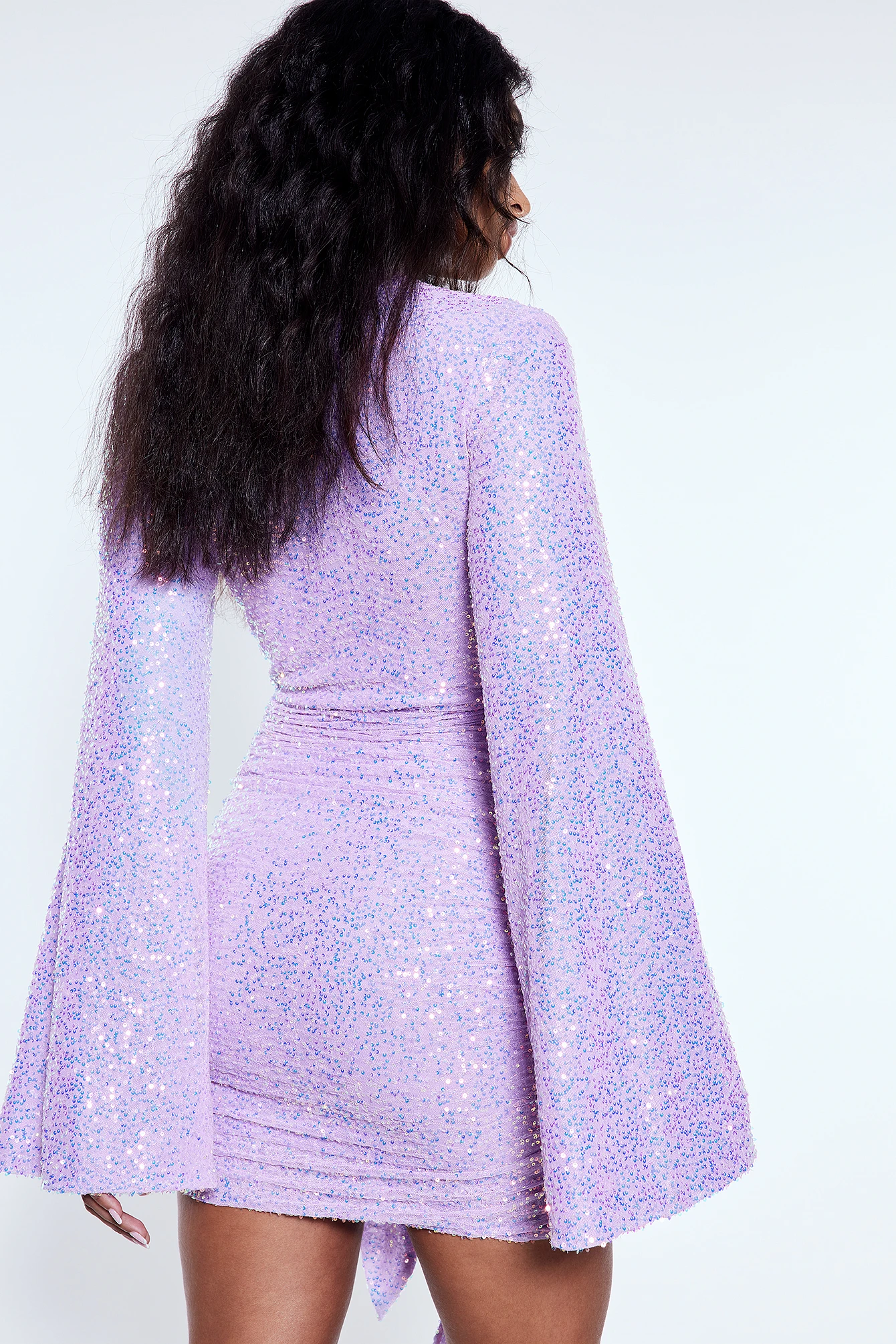 Robe Mini Nouée Sur Le Devant 2 Robe Mini Nouée Sur Le Devant – Image 2