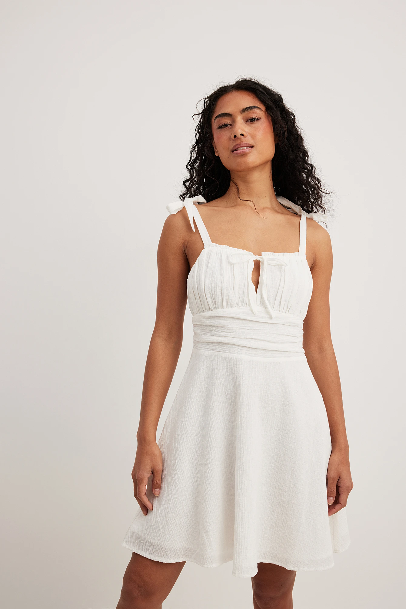 Robe Mini Nouée 2 Robe Mini Nouée – Image 2