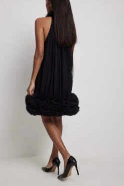 Robe Courte En Tulle -Lady Doux Soldes Magasin tulle detail mini dress 1783 000005 00020144 copy