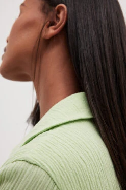 Robe Chemise à Détail Torsadé -Lady Doux Soldes Magasin twisted detail shirt dress 1788 000037 03240978