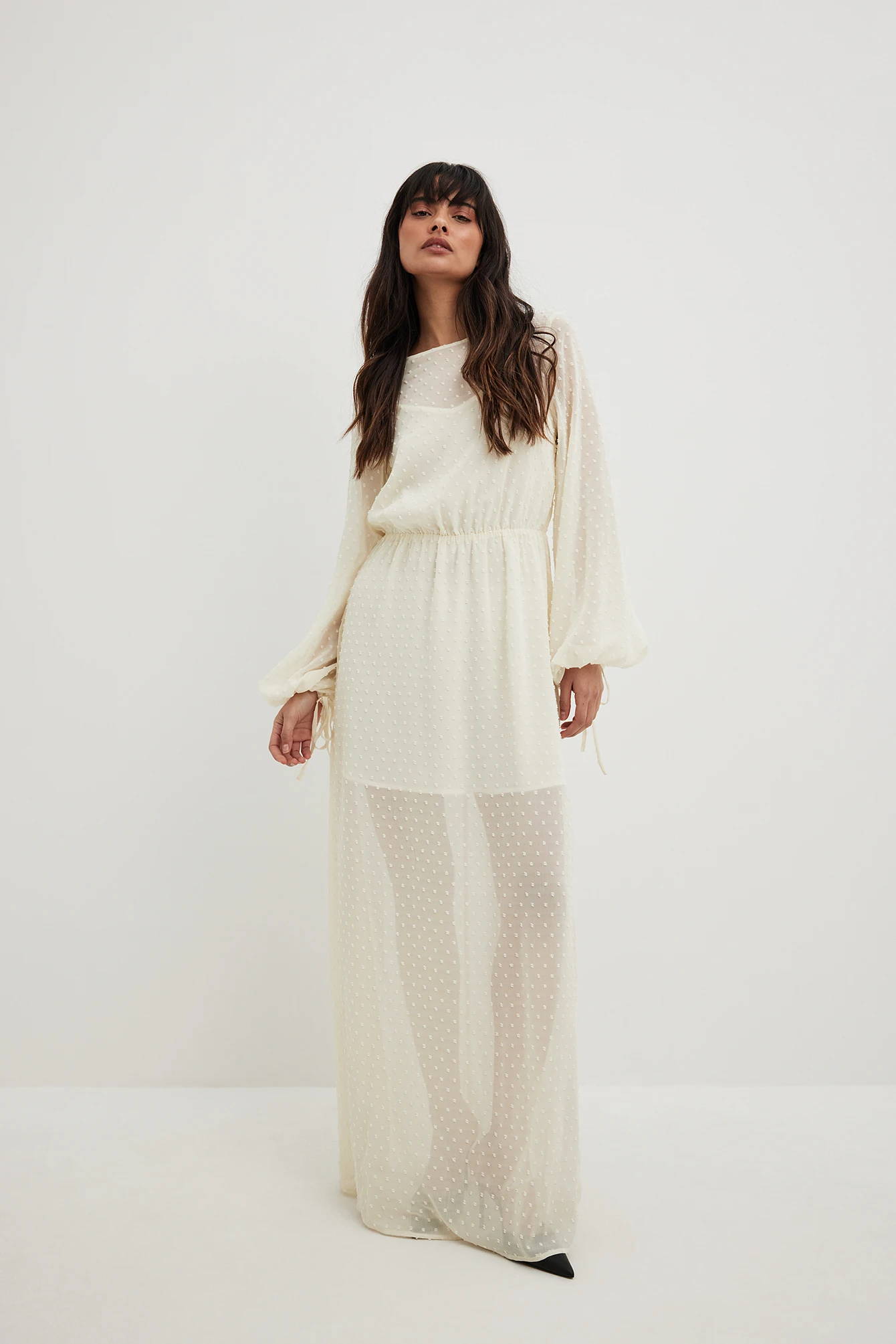 Robe Longue à Manches Volumineuses 9 Robe Longue à Manches Volumineuses – Image 9