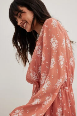 Robe Longue à Manches Volumineuses 16 Robe Longue à Manches Volumineuses -Lady Doux Soldes Magasin volume sleeve maxi dress 1797 000022 0798 6359 2