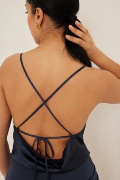 Robe Mini Drapée En Cascade -Lady Doux Soldes Magasin waterfall draped mini dress 1100 003787 001825881